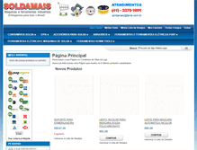Tablet Screenshot of lojasoldamais.com.br